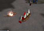 bateau pirates en action